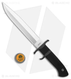 Cold Steel OSS Double-Edged Fighter Fixed Blade Knife (8.25" Satin) 39LSSC -Cold Steel Cold Steel OSS Double Edged Fighter Fixed Blade Satin BHQ 6867 jr bottlecap