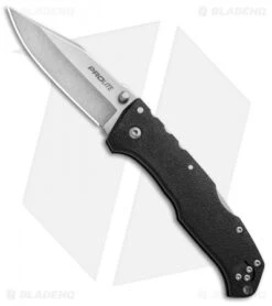 Cold Steel Pro Lite Clip Point Tri-Ad Lock Knife Black GFN (3.5" SW) CS-20NSC