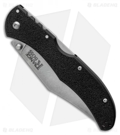 Cold Steel Range Boss Tri-Ad Lock Knife Black Zy-Ex (4" Stonewash) 4 Cold Steel Range Boss Tri-Ad Lock Knife Black Zy-Ex (4" Stonewash) - Image 2
