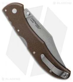 Cold Steel Range Boss Tri-Ad Lock Knife Flat Dark Earth Zy-Ex (4" Stonewash) -Cold Steel Cold Steel Range Boss Tri Ad Lock Knife Flat Dark Earth Zy Ex 4 Satin 20KR7 LS Side