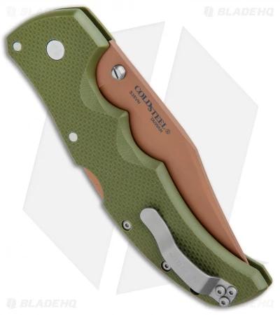 Cold Steel Recon 1 Clip Point Lockback Knife Desert Warrior G-10 (4" Copper) 5 Cold Steel Recon 1 Clip Point Lockback Knife Desert Warrior G-10 (4" Copper) - Image 3