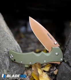 Cold Steel Recon 1 Spear Point Lockback Knife Desert Warrior G-10 (4" Copper) -Cold Steel Cold Steel Recon 1 Spear Point Lockback Knife Desert Warrior G 10 Copper BHQ 100069 kp cave web