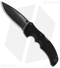 Cold Steel Recon 1 Lockback Knife Black G-10 (4" Black CPM-S35VN) CS27BS