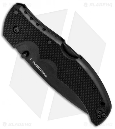 Cold Steel Recon 1 Lockback Knife Black G-10 (4" Black CPM-S35VN) CS27BS 4 Cold Steel Recon 1 Lockback Knife Black G-10 (4" Black CPM-S35VN) CS27BS - Image 2