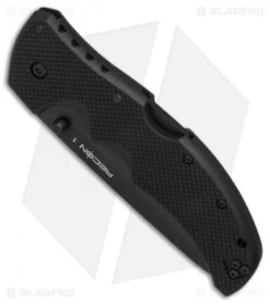Cold Steel Recon 1 Tanto Lockback Knife G-10 (4" Black CPM-S35VN) 27BT -Cold Steel Cold Steel Recon 1 Tanto G10 black BHQ 80755 er spine