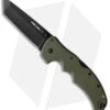Cold Steel Recon 1 Tanto Lockback Knife OD Green G-10 (4" Black) -Cold Steel Cold Steel Recon 1 Tanto Point Plain Edge Od Green Black BHQ 176946 jr