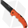 Cold Steel Recon 1 Tanto Lockback Knife Orange G-10 (4" Black) -Cold Steel Cold Steel Recon 1 Tanto Point Plain Edge Orange Black BHQ 176947 jr