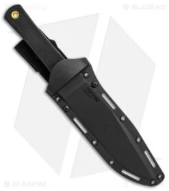 Cold Steel Recon Scout Combat Fixed Blade Knife Black Kraton (7.5" Satin) 37RS -Cold Steel Cold Steel Recon Scout Combat Fixed Blade BHQ 121215 jr sheath