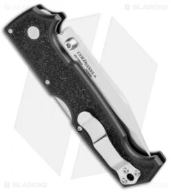 Cold Steel SR1 Lite Tri-Ad Lock Knife Black Griv-Ex (4" Satin) 62K1 -Cold Steel Cold Steel SR1 Lite Tri Ad Black Griv Ex Satin 62K1 BHQ 106721 jr side