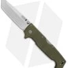 Cold Steel SR1 Tri-Ad Lock Tanto Knife OD Green G-10 (4" Satin S35VN) 62LA -Cold Steel Cold Steel SR1 Tanto OD Green G10 satin BHQ 80422 er