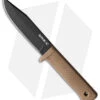 Cold Steel SRK Compact Fixed Blade Knife Desert Tan Kray-Ex (5" Black SK-5) -Cold Steel Cold Steel SRK Compact SK 5 Desert Tan Black BHQ 158052 jr