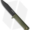 Cold Steel SRK Compact Fixed Blade Knife OD Green Kray-Ex (5" Black SK-5)