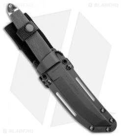 Cold Steel San Mai Master Tanto Fixed Blade Knife (6" Satin San Mai) 35AB -Cold Steel Cold Steel San Mai Master Anto Satin 35AB BHQ 80438 jr sheath