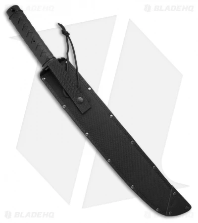 Cold Steel Tactical Wakizashi Machete (18" Black) 97TKLZ 5 Cold Steel Tactical Wakizashi Machete (18" Black) 97TKLZ - Image 3