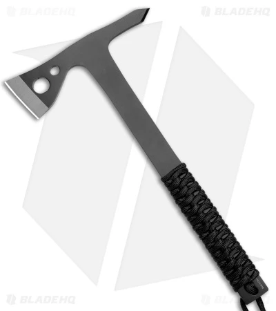 Cold Steel Throwing Axes Gray Stainless Steel W/ Black Paracord (3 Pack) 4 Cold Steel Throwing Axes Gray Stainless Steel W/ Black Paracord (3 Pack) - Image 2