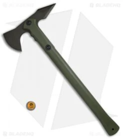 Cold Steel Trench Hawk Drop Forged Axe OD Green - 90PTHG -Cold Steel Cold Steel Trench Hawk Drop Forged Axe OD Grn 90PTHGZ BHQ 52038 jr bottlecap
