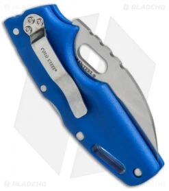 Cold Steel Tuff Lite Tri-Ad Lock Knife Blue (2.5" Satin) 20LTB -Cold Steel Cold Steel Tuff Lite Tri Ad Blue 20LTB BHQ 51967 jr side