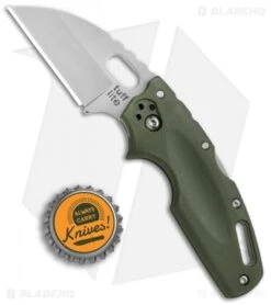 Cold Steel Tuff Lite Tri-Ad Lock Knife OD Green (2.5" Satin) 20LTG -Cold Steel Cold Steel Tuff Lite Tri Ad OD Green 20LTG BHQ 51977 jr bottlecap 2