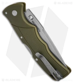 Cold Steel Verdict Tri-Ad Lock Knife Spear Point OD Green GFN (3" SW) 8 Cold Steel Verdict Tri-Ad Lock Knife Spear Point OD Green GFN (3" SW) -Cold Steel Cold Steel Verdict Tri Ad Lock Knife Spear Point OD Green GFN 3in SW BHQ 139978 td side
