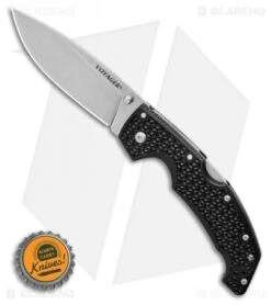 Cold Steel Voyager Large Drop Point Lockback Knife (4" Stonewash) 29AB -Cold Steel Cold Steel Voyager Large Drop Point Lockback Knife 4 Stonewash 29AB BHQ 121209 LS Bottlecap