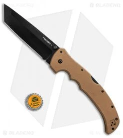 Cold Steel XL Recon 1 Tanto Tri-Ad Lock Knife Coyote Tan (5.5" Black) 27TXTVB 9 Cold Steel XL Recon 1 Tanto Tri-Ad Lock Knife Coyote Tan (5.5" Black) 27TXTVB -Cold Steel Cold Steel XL Recon 1 tanto coyote tan black BHQ 44001 er size