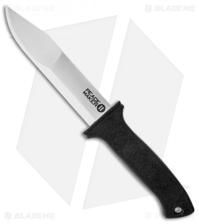 Cold Steel Peace Maker II Knife Fixed Blade (5.5" Satin Plain) 20PBL 3 Cold Steel Peace Maker II Knife Fixed Blade (5.5" Satin Plain) 20PBL
