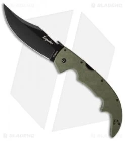 Cold Steel Espada Large Lockback Knife OD Green G-10 (5.5" Black) 62NGLVG