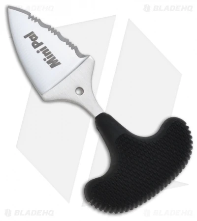 Cold Steel Mini Pal Push Dagger Knife (1" Satin Serr) 43NSK 3 Cold Steel Mini Pal Push Dagger Knife (1" Satin Serr) 43NSK