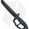 Cold Steel Trench Knife Tanto Fixed Blade Trainer (7.5" Dull) 92R80NT -Cold Steel cold steel rubber trainer 92r80nt