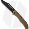 Cold Steel Broken Skull II Knife Coyote Tan G-10 (4" Black CPM-S35VN) 54S2A -Cold Steel cold steel steve austin broken skulls ii 54sbb cm