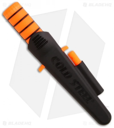 Cold Steel Survival Edge Knife Orange Fixed Blade (5" Satin) 80PH 4 Cold Steel Survival Edge Knife Orange Fixed Blade (5" Satin) 80PH - Image 2