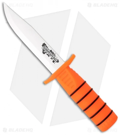 Cold Steel Survival Edge Knife Orange Fixed Blade (5" Satin) 80PH 3 Cold Steel Survival Edge Knife Orange Fixed Blade (5" Satin) 80PH