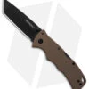 Cold Steel Verdict Tanto Tri-Ad Lock Knife Tan FDE G-10 (3" Black) AUS-10A -Cold Steel cold steel verdict tanto triad lock knife tan fde g10 3 in black bhq139971 hd