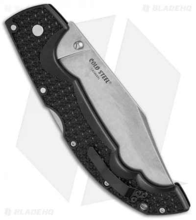 Cold Steel Voyager Medium Tanto Lockback Knife (3" Stonewash Serr) 29TMTH 4 Cold Steel Voyager Medium Tanto Lockback Knife (3" Stonewash Serr) 29TMTH - Image 2